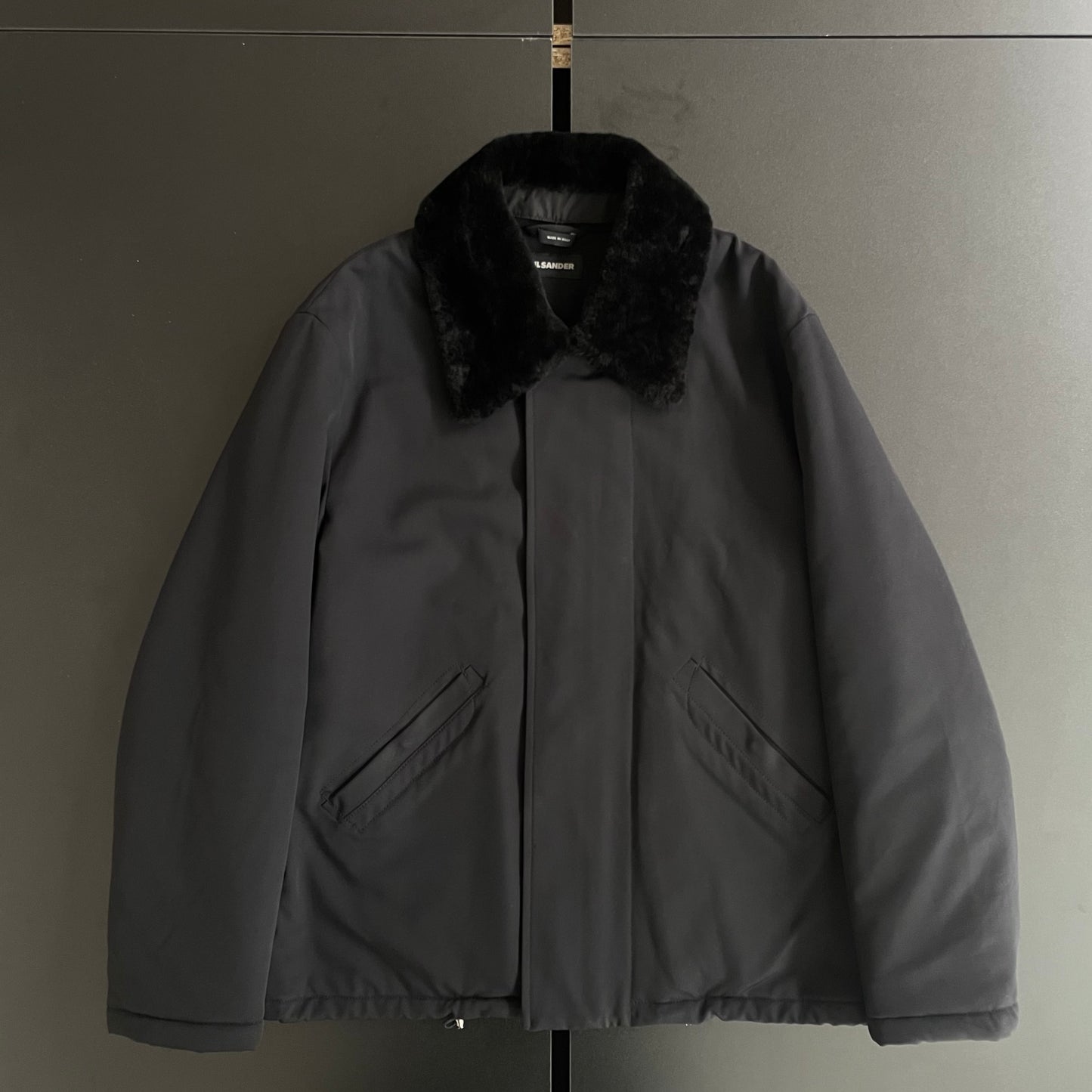 2012aw jil sander fur docking nylon blouson 52 by raf simons