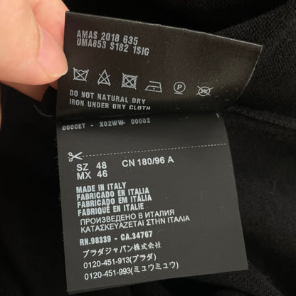 2018ss prada cotton logo polo shirt 48