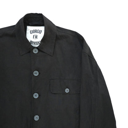 1987ss giorgio armani linen blouson jacket 48