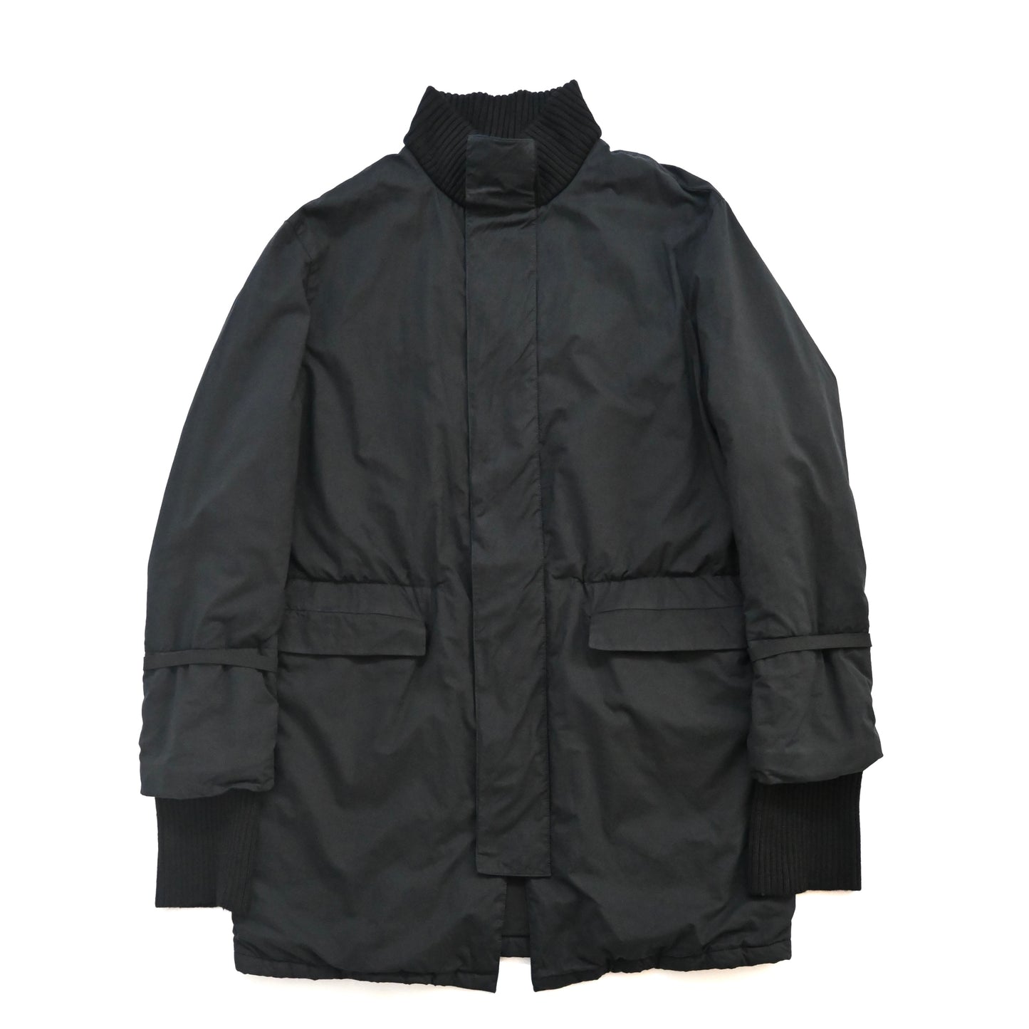 1999aw prada kint docking half coat S