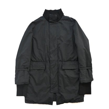 1999aw prada kint docking half coat S
