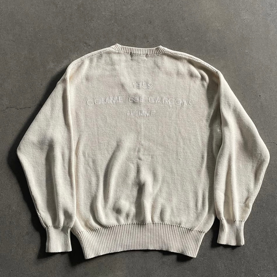 1988aw comme des garcons big logo kint L