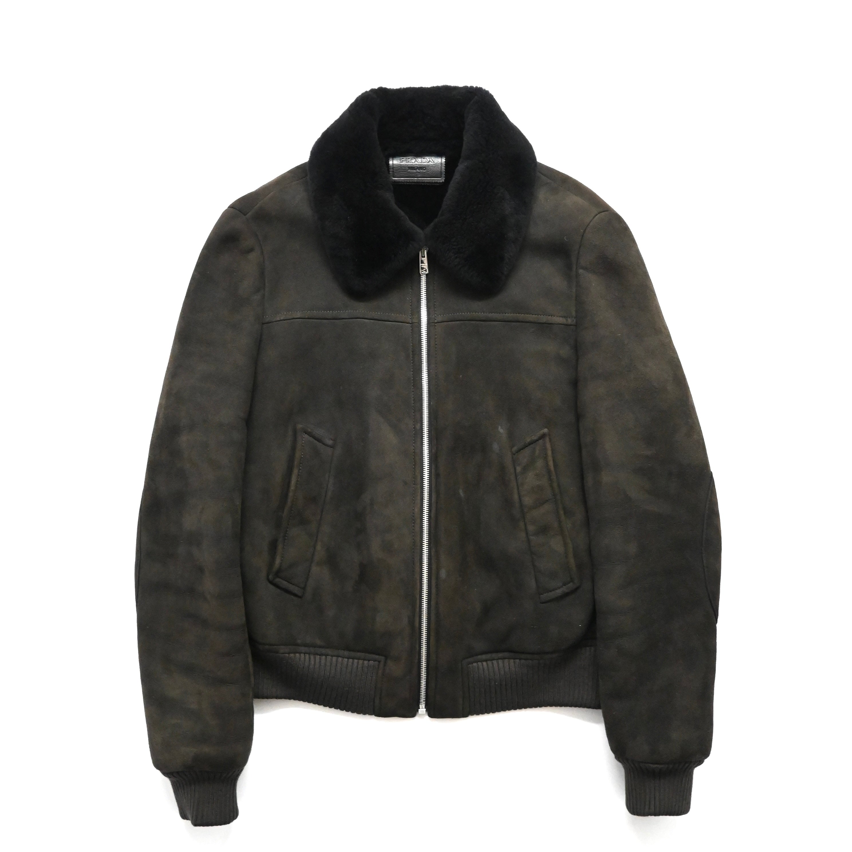 ジャケット・アウター archive prada sports 09AW fur jacket 1999aw prada sport docking fur blouson48 - メルカリ