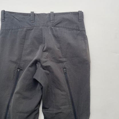 2018ss kiko kostadinov cubist double zip trousers M