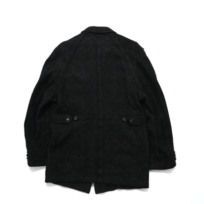 2003aw comme des garcons homme geometric pattern wool jacket M