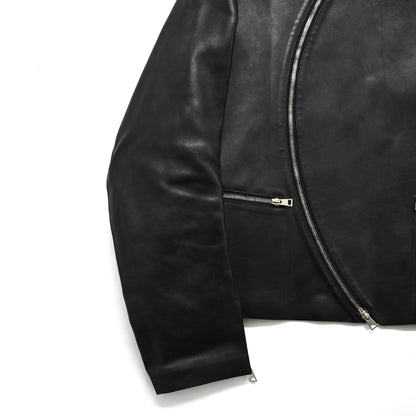 2019aw bottega veneta curve zip cow leather jacket 52 by Daniel Lee