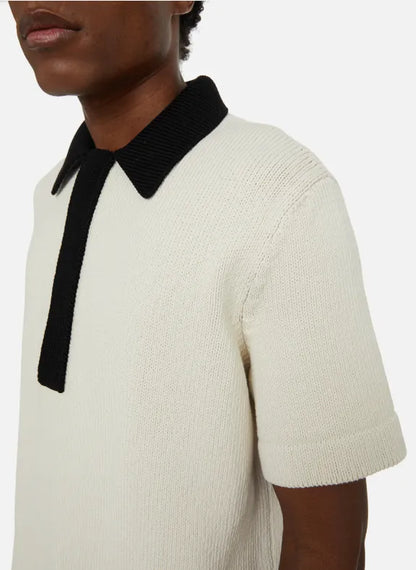 2022ss jil sander heavy cotton polo shirt 48