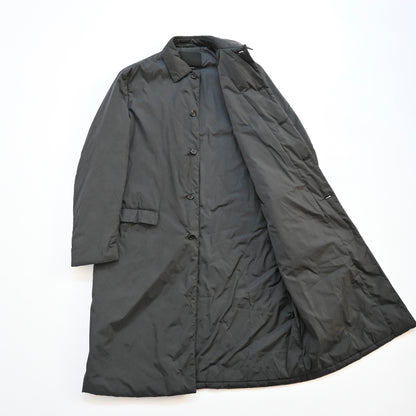 1998aw prada padded nylon long coat L