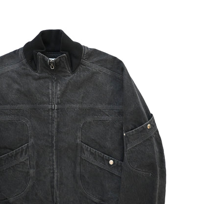 2025ss kiko kostadinov konkord denim bomber jacket 48