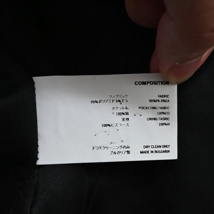 2023aw kiko kostadinov kk jacket 08 jet black 46