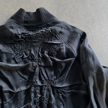 1997ss jean paul gaultie haute couture acetate bomber jacket 48