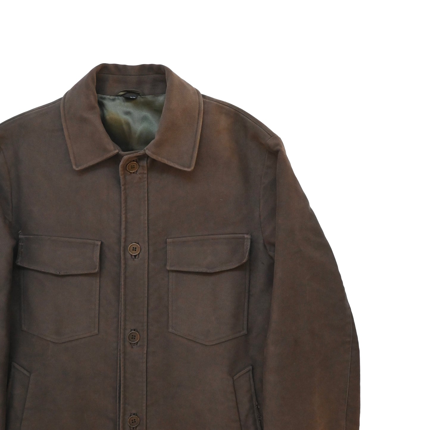 2000s helmut lang cotton coach jacket 48