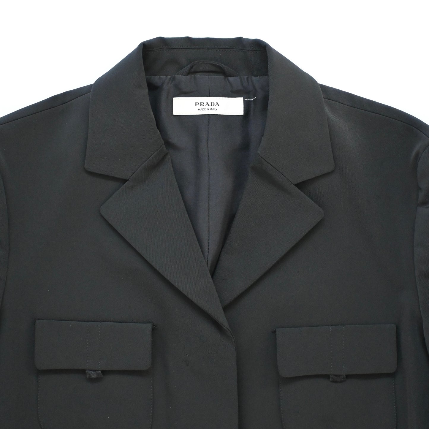 2002ss prada nylon mulch pocket jacket 46