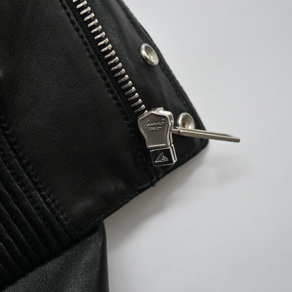 2008aw dior homme A-2 lamb leather jacket 44 by kris van assche