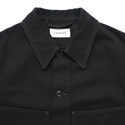 2023ss lemaire front pocket denim jacket 46