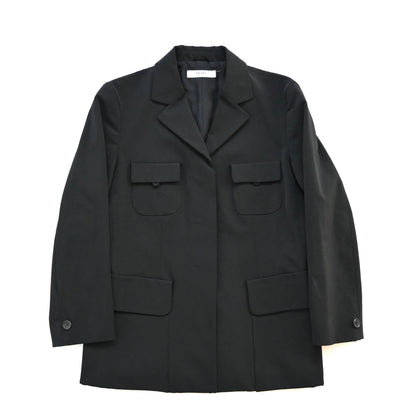 2002ss prada nylon mulch pocket jacket 46