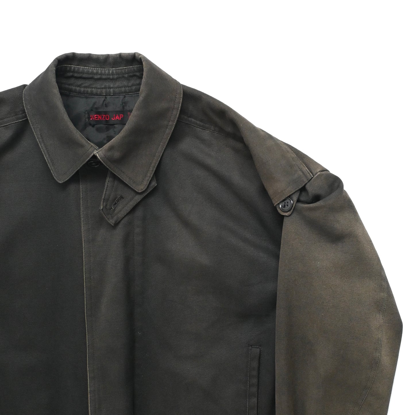 1990s kenzo adjustable sleeve cotton bomber jacket M