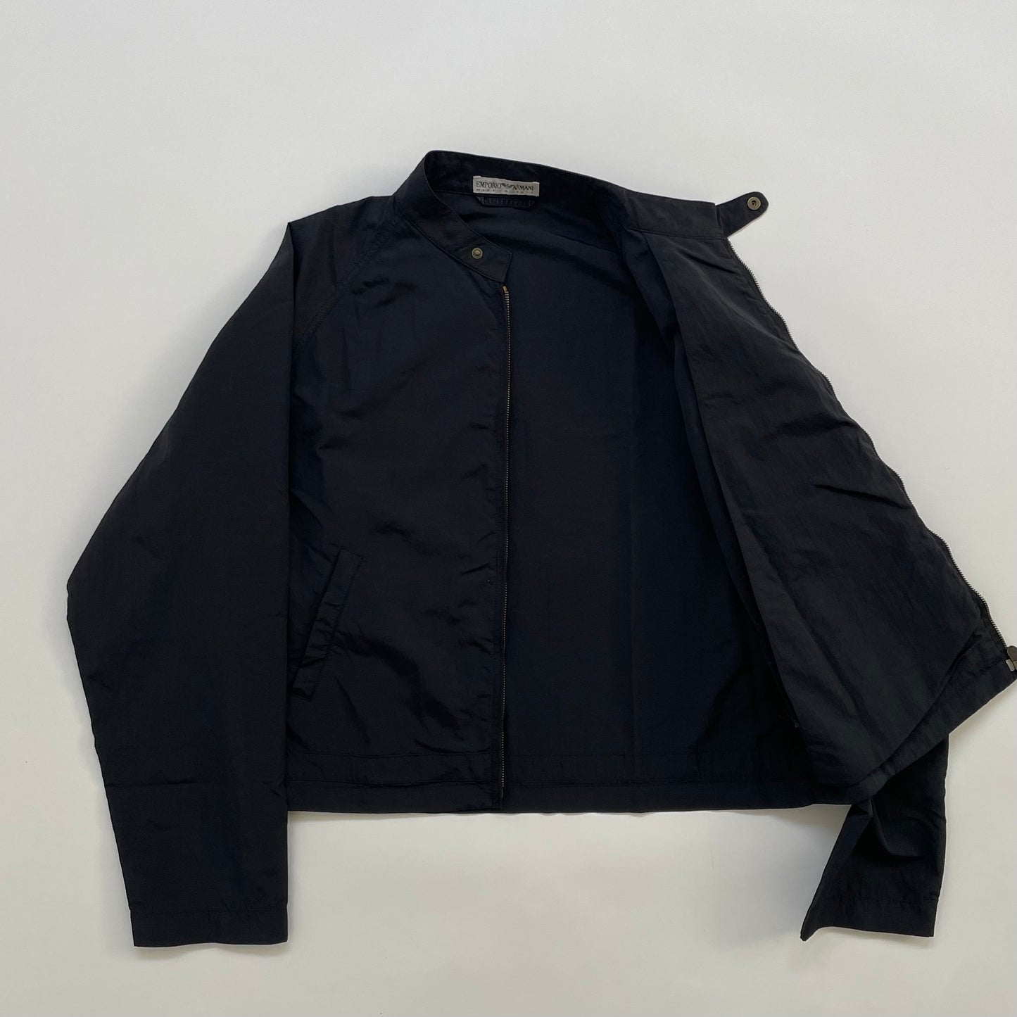 1990s emporio armani nylon short blouson 48