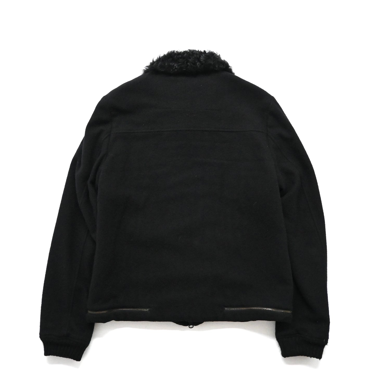 2006aw undercover arts＆crafts fur docking wool blouson 2