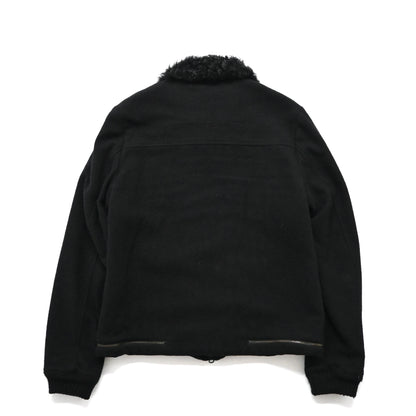 2006aw undercover arts＆crafts fur docking wool blouson 2