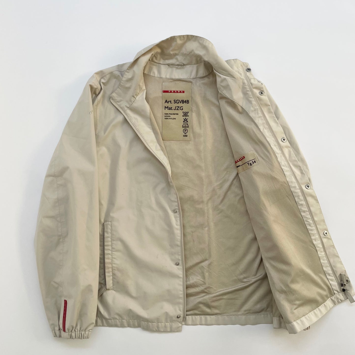 2000s prada sports sgv84b Gore-Tex blouson 54