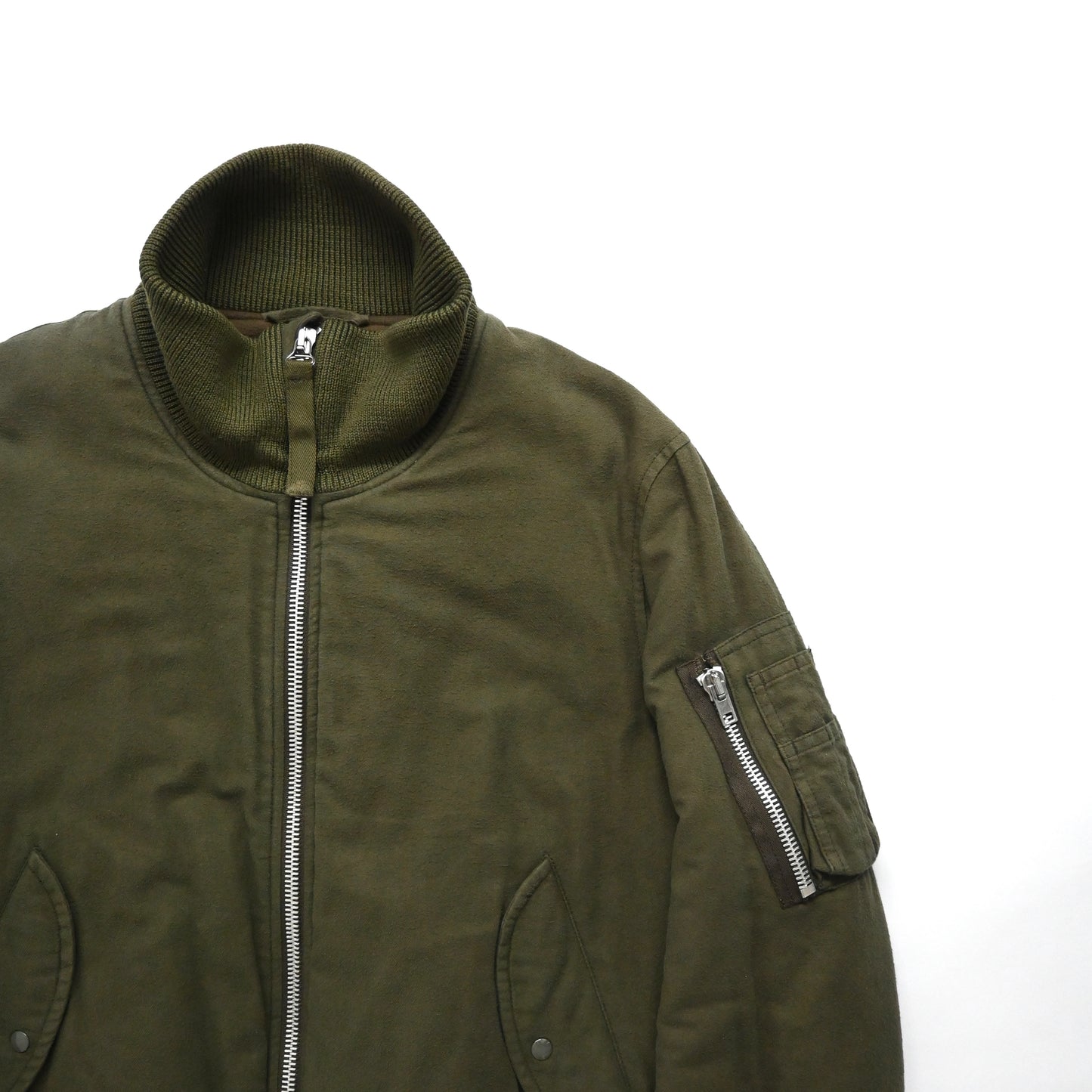 2003aw helmut lang bondage cotton bomber jacket 46