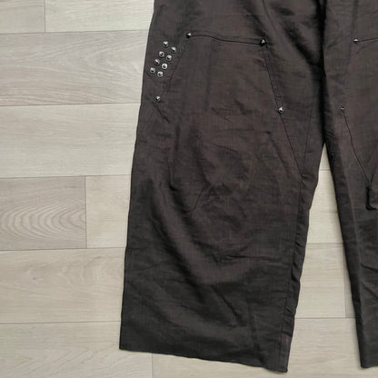2022aw kiko kostadinov xolo antharas wide trousers 50