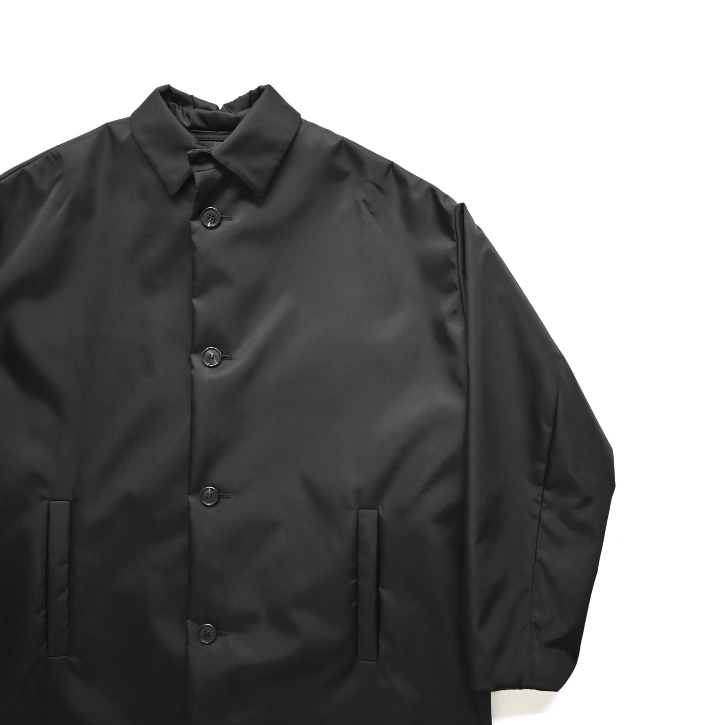 2021aw prada spg891 re nylon long coat S by raf simons