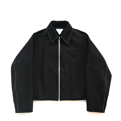 2022ss bottega veneta heavy weight cotton twill jacket 44