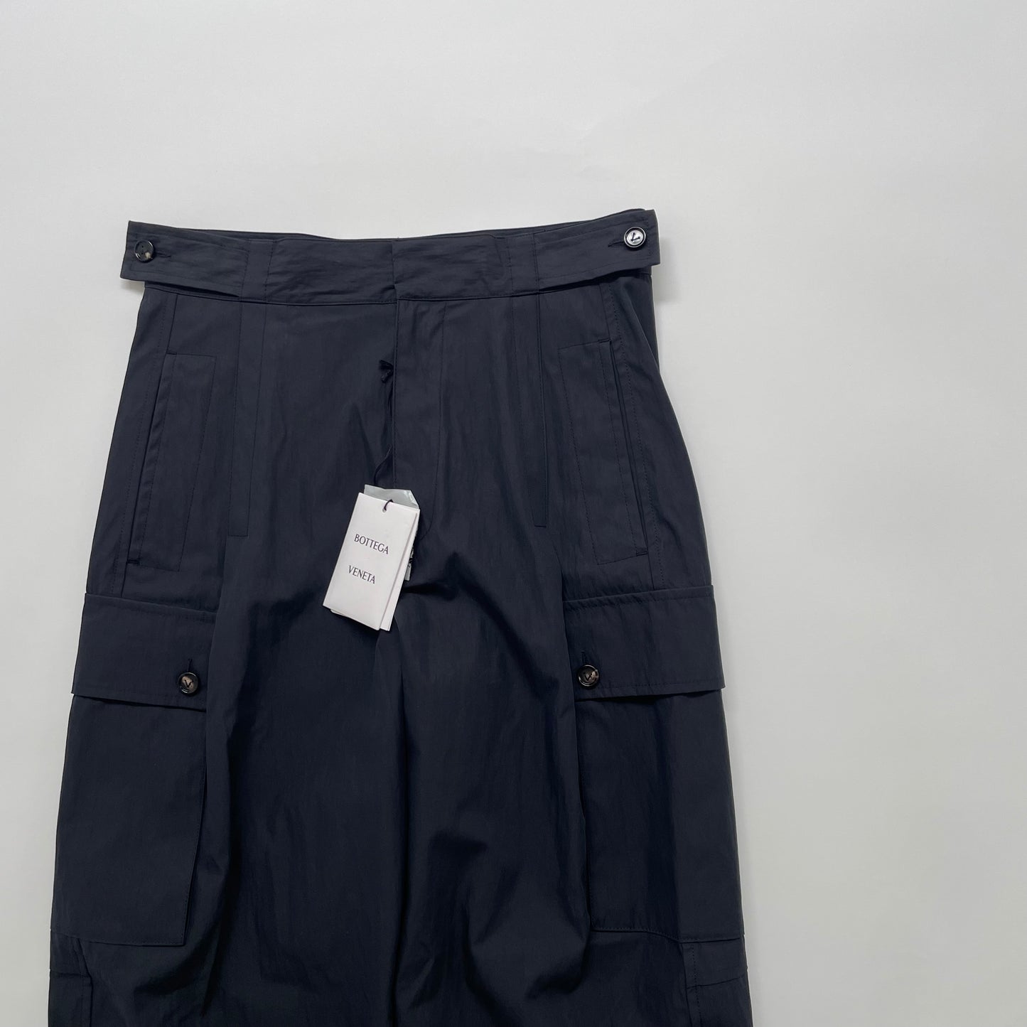 2023ss bottega veneta cotton twill cargo pants 44