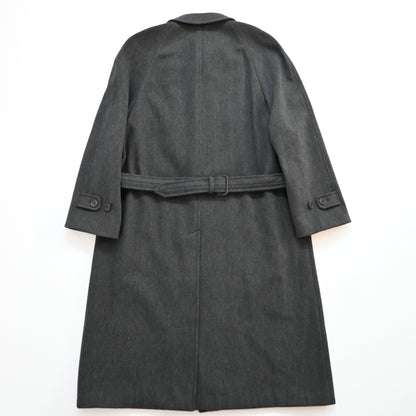 1990s giorgio armani wool long coat 48