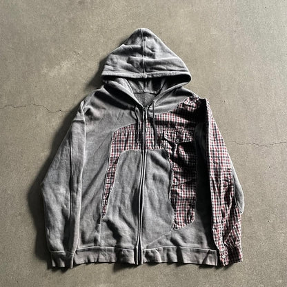 2003aw hussein chalayan docking hoodie M