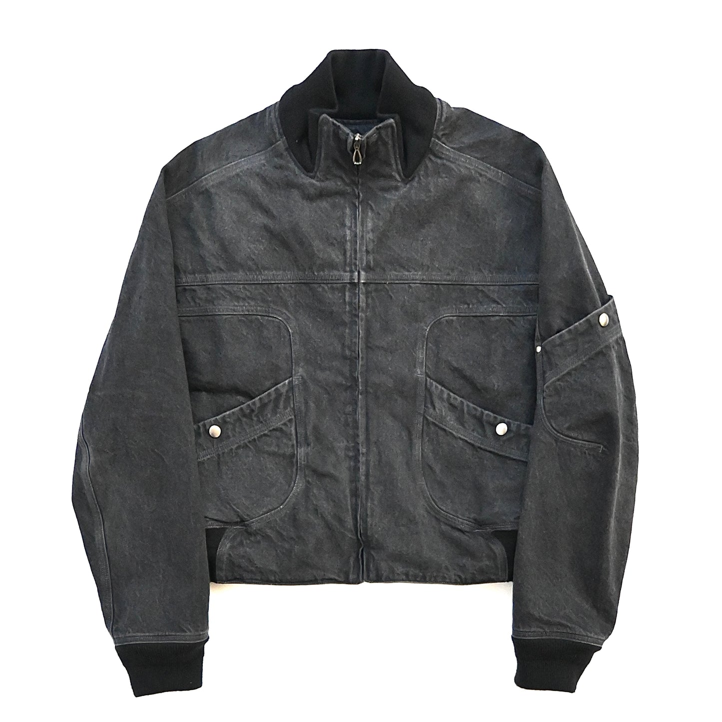 2025ss kiko kostadinov konkord denim bomber jacket 48