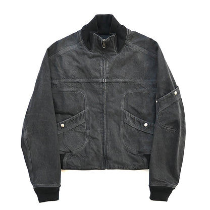 2025ss kiko kostadinov konkord denim bomber jacket 48