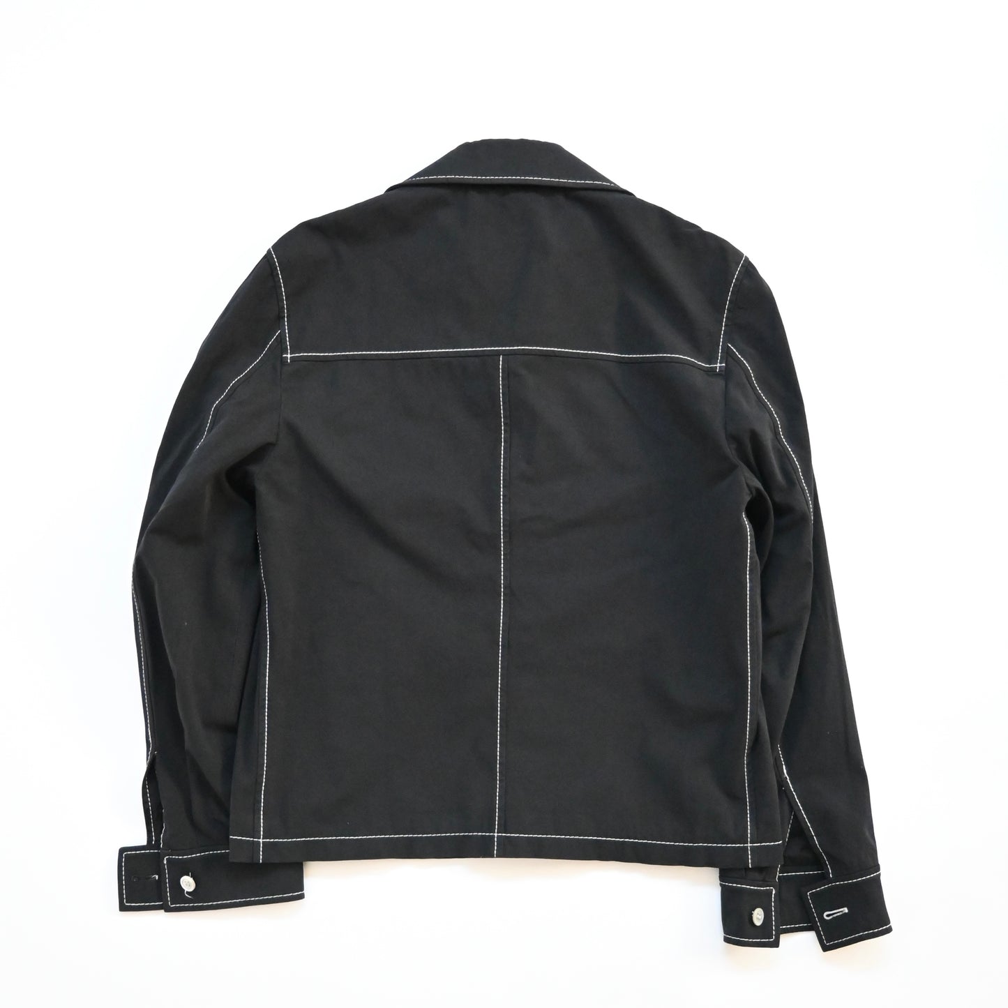 1999ss prada stitch wool blouson 46