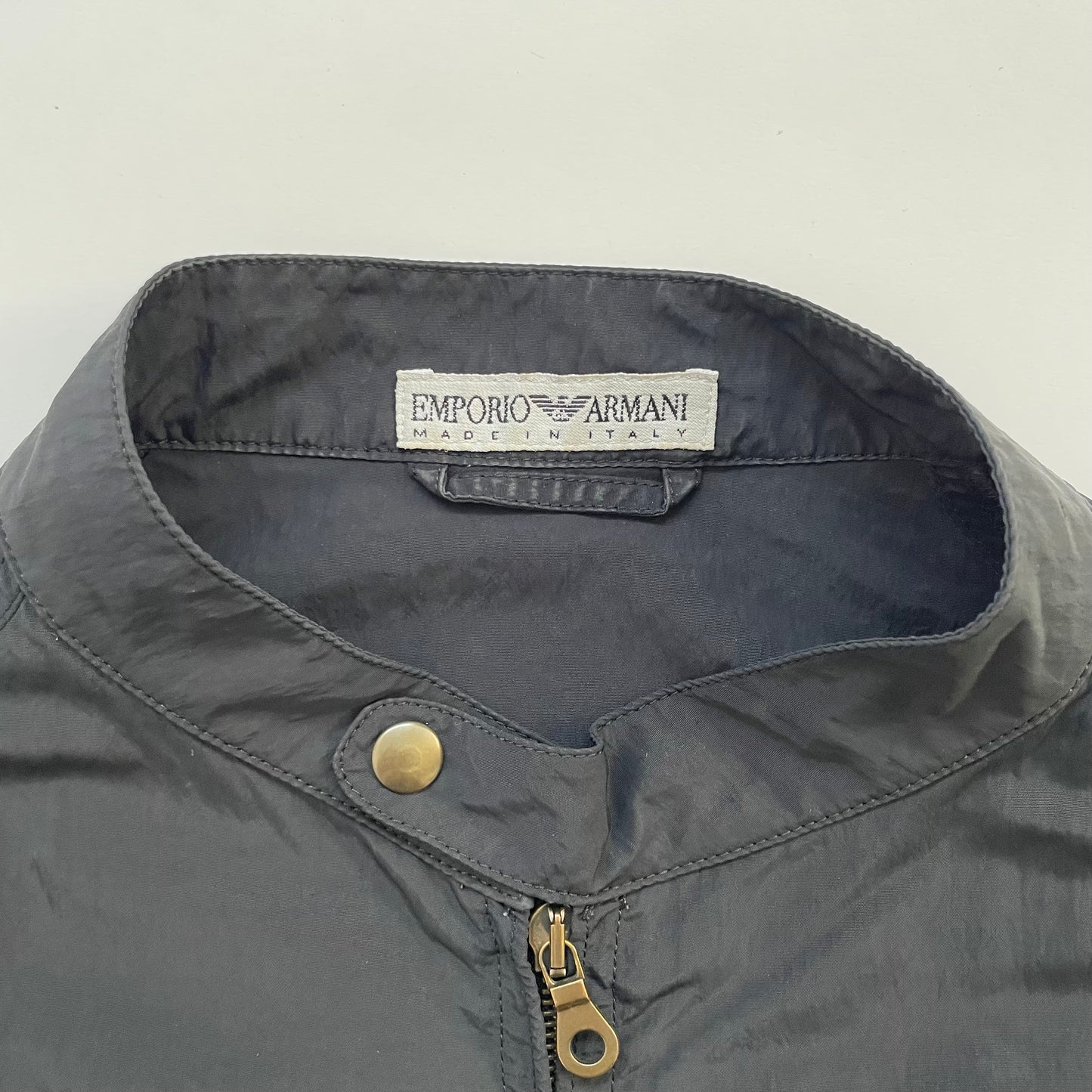 1990s emporio armani nylon short blouson 48