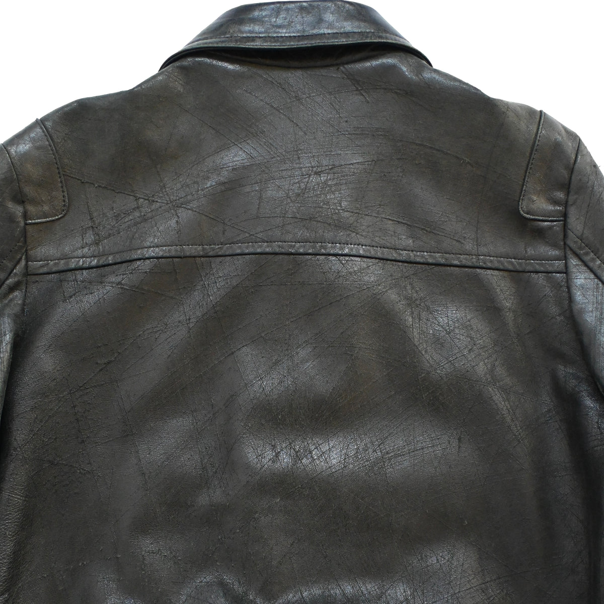 2006ss undercover but beautiful crushed leather jacket 2