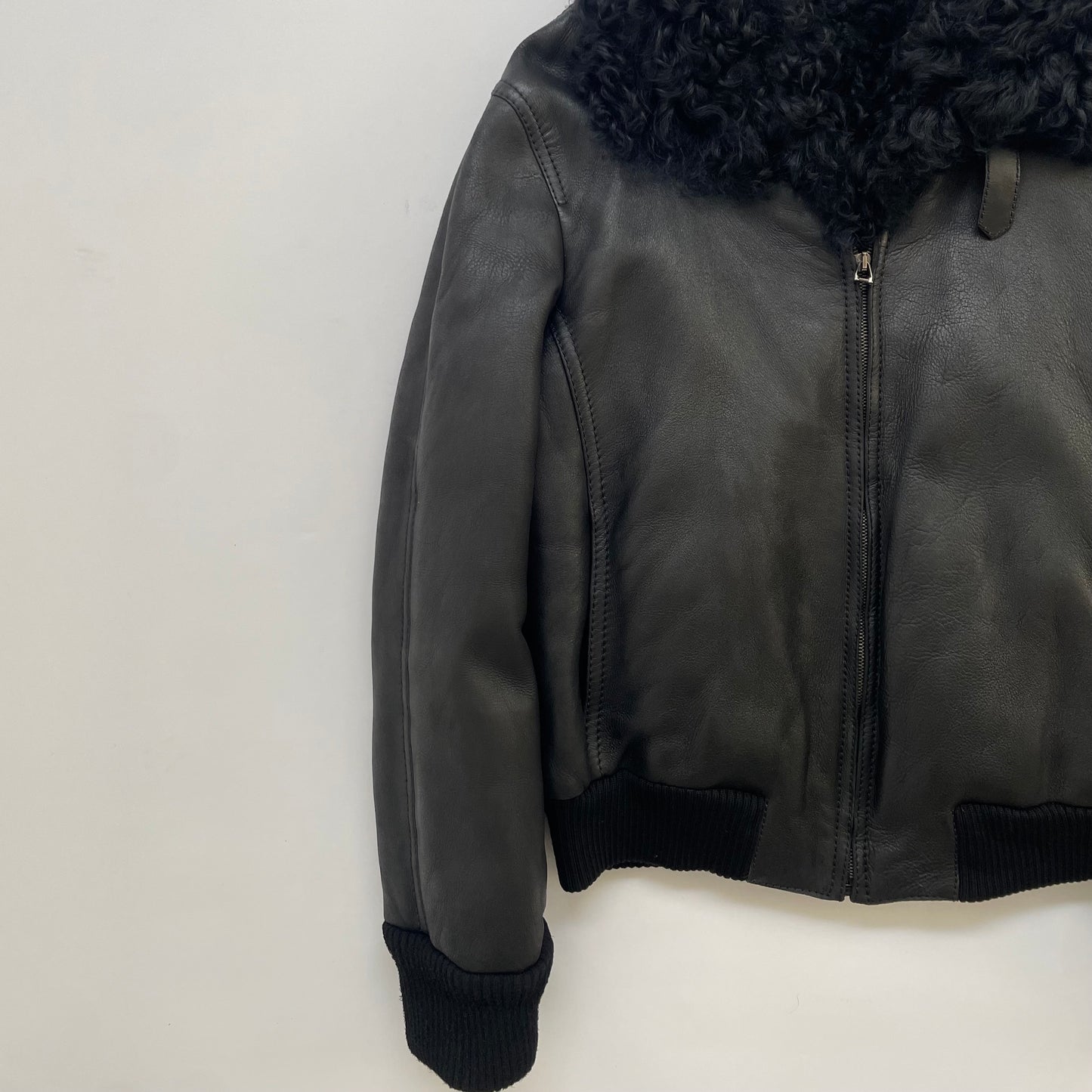 2001aw gucci genuine leather mouton  jacket 46 by Tom ford