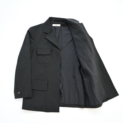 2002ss prada nylon mulch pocket jacket 46