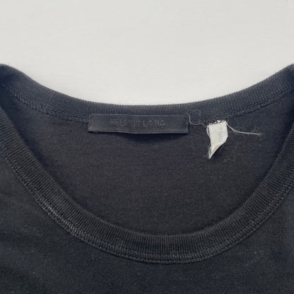 2002ss helmut lang cotton logo shirt XL