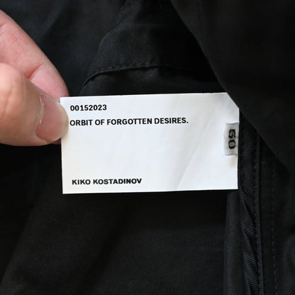2023aw kiko kostadinov meno cropped jacket 50