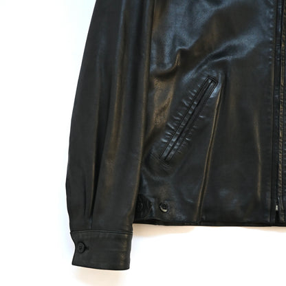 1990s agnes b homme gemuine leather jacket 2