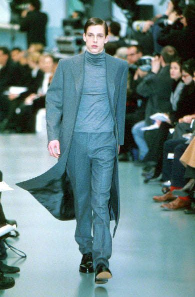 1999aw Yves saint laurent rive gauch wool long coat 50 by Tom ford