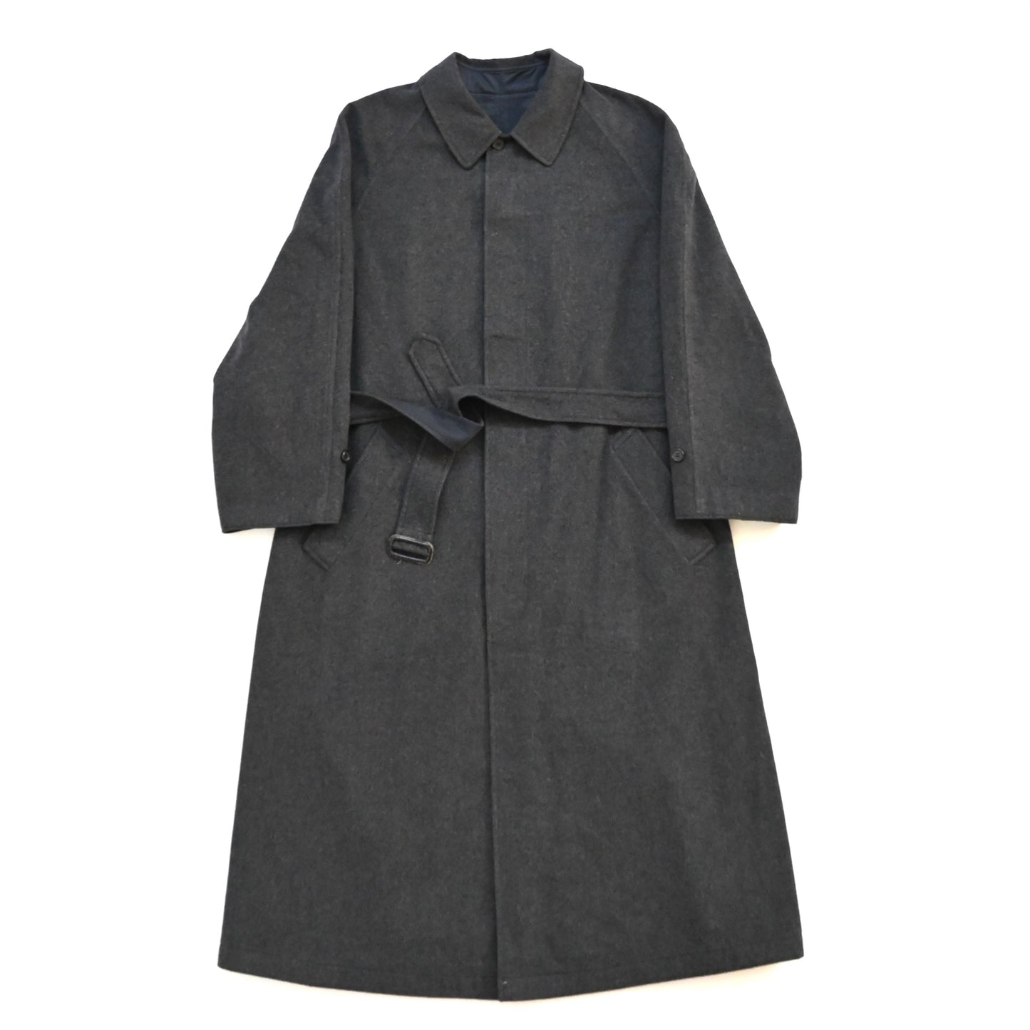 1990s gucci reversible wool long coat 48 by Tom ford