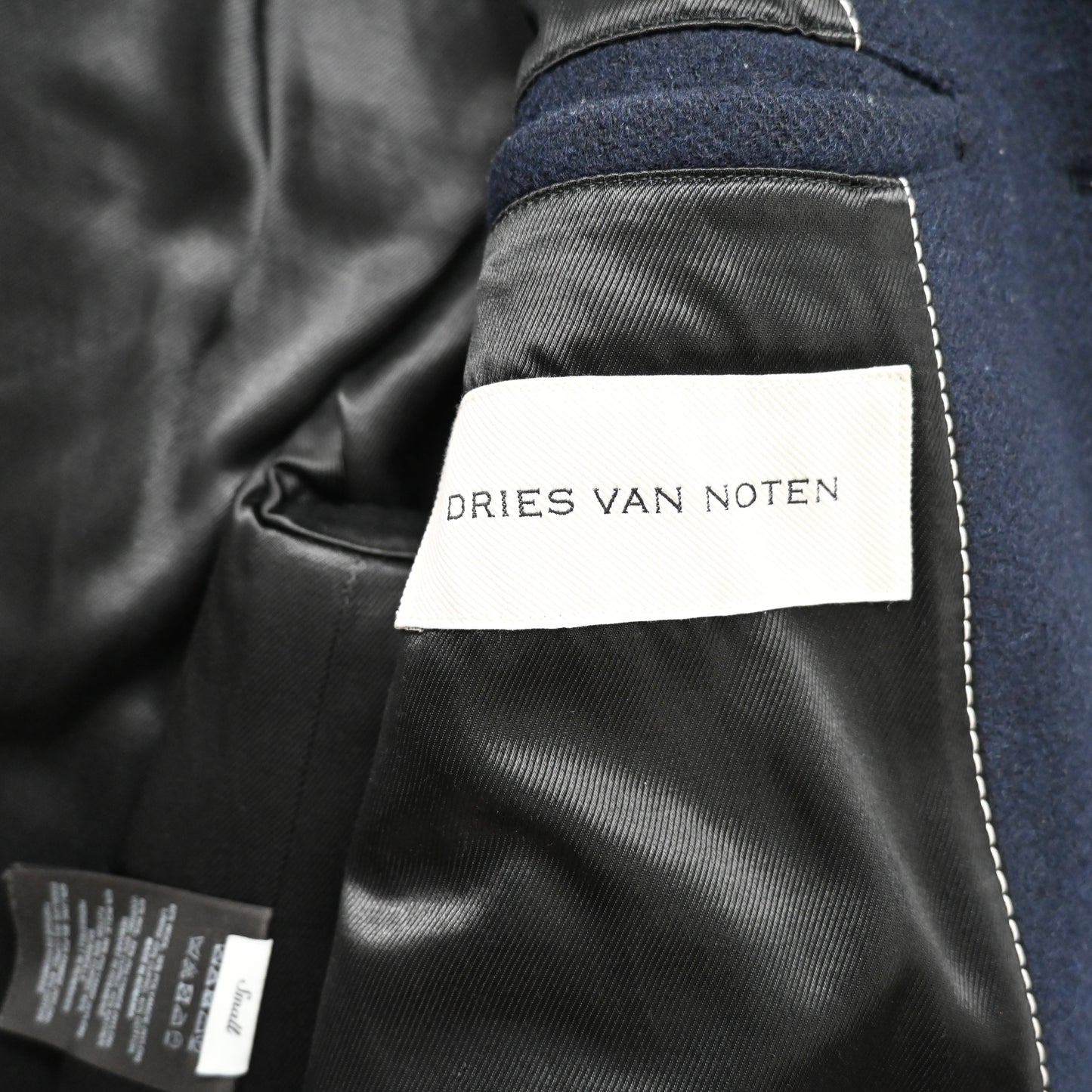 2021aw dries van noten wool half coat S