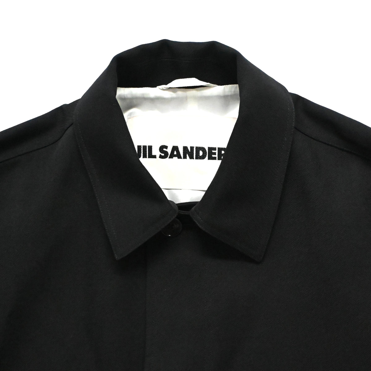2020aw jil sander wool gabardine ink painting coat 46