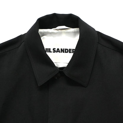 2020aw jil sander wool gabardine ink painting coat 46