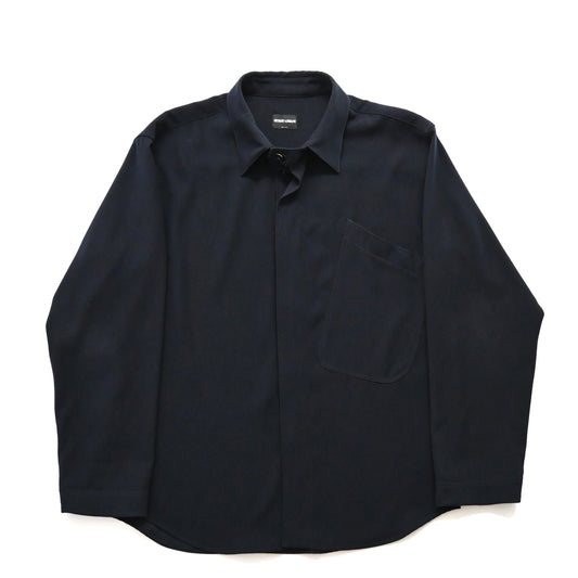 1990s giorgio armani polyester shirt jacket 52