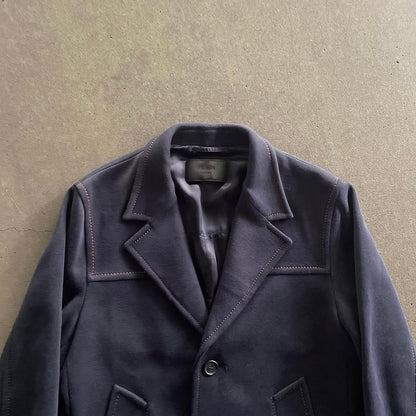 2015ss prada stitch cotton blouson 50