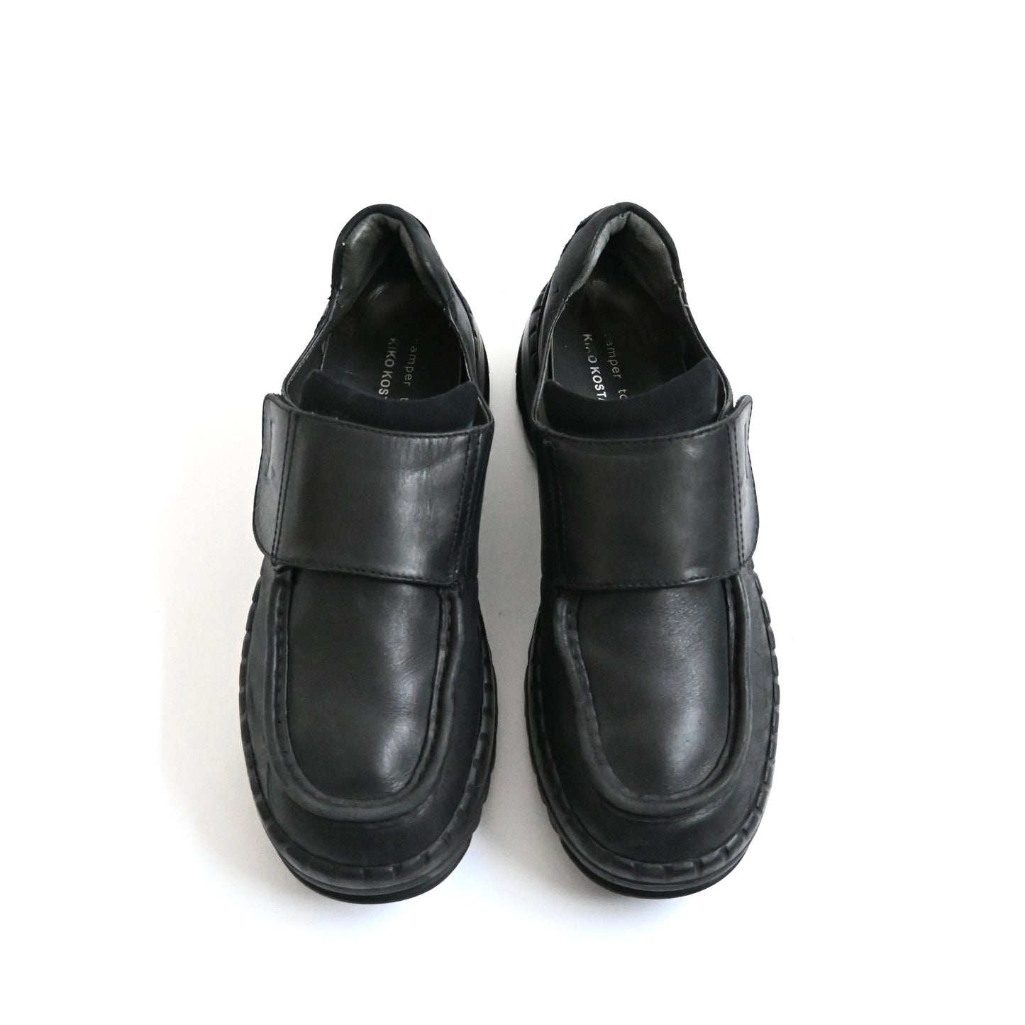 2019aw kiko kostadinov camper velcro leather shoes 42